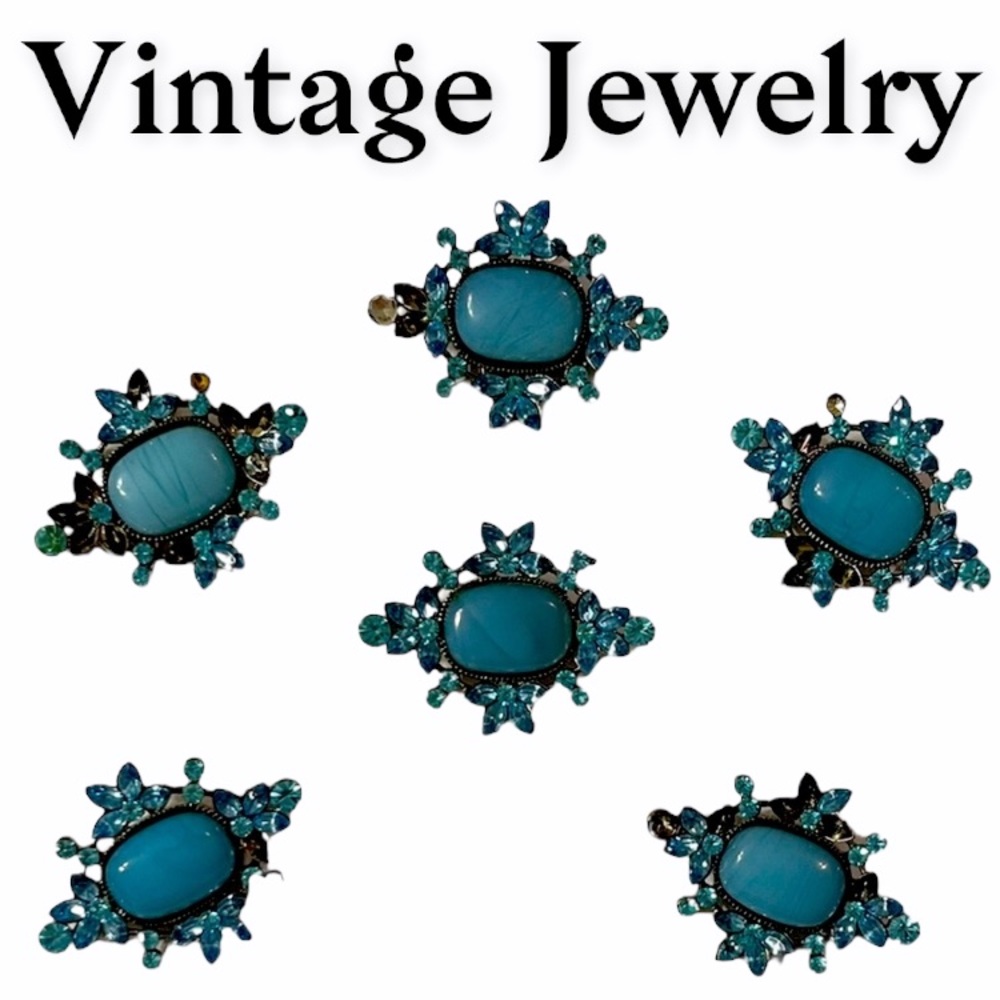 Antique Vintage Jewelry Craft Bundle Crafting Lot